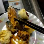 ストーマ閉鎖後の食事「サッポロ塩ラーメン、酢キャベツと煮込み豆腐」