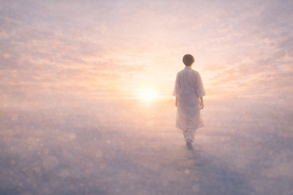 希望の朝日への歩み