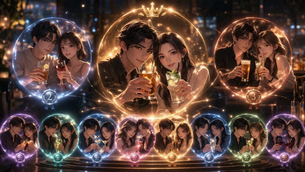 夜空のランキングカップル