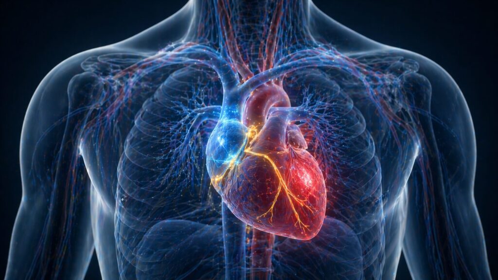 心臓の解剖学的ビジュアル