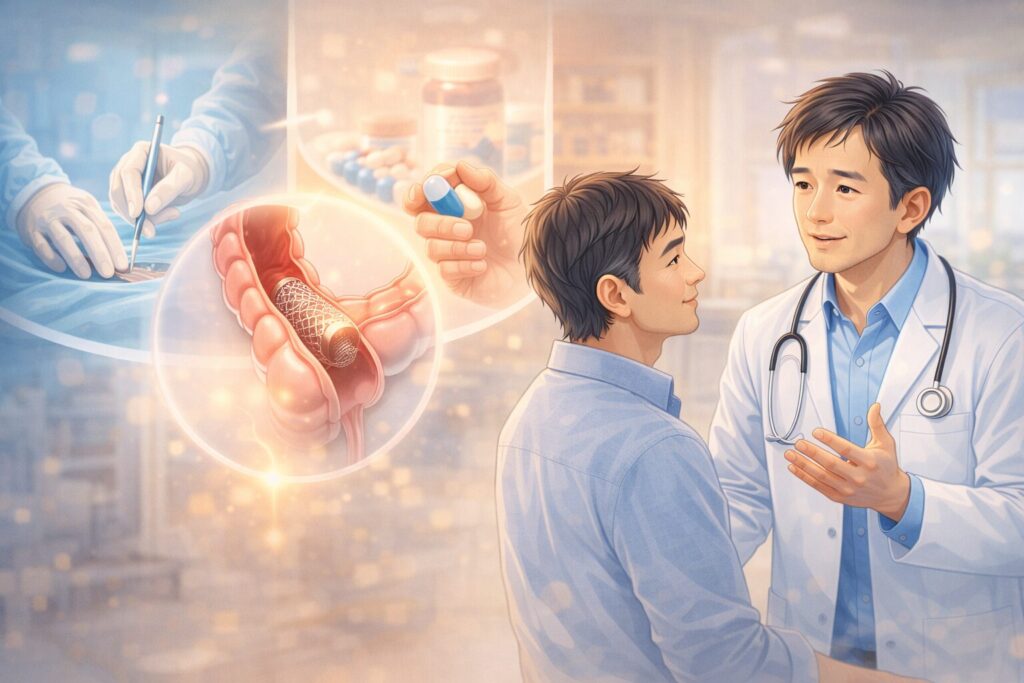 医師と患者の治療相談