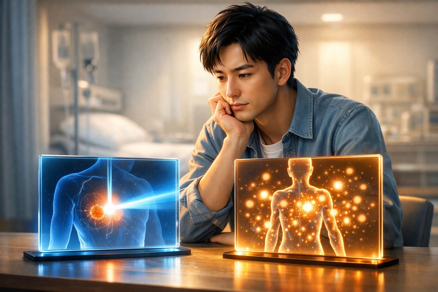 治療法の選択肢を前に