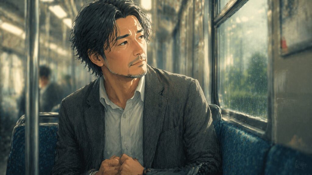 静かな通勤電車の思索