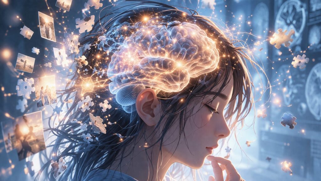 未来的な記憶のビジョン