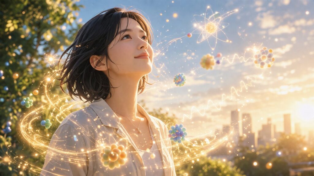 輝く光に包まれて