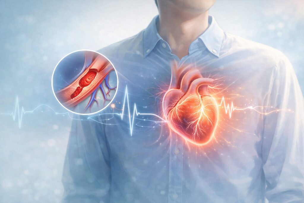 心臓の異常と血流の障害