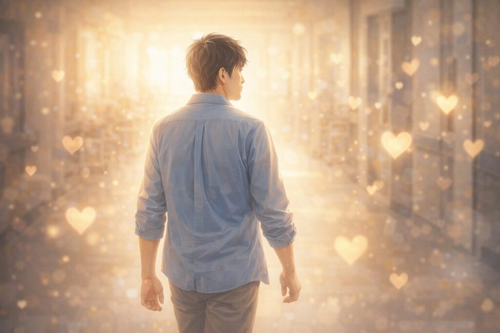 優しい光に包まれて