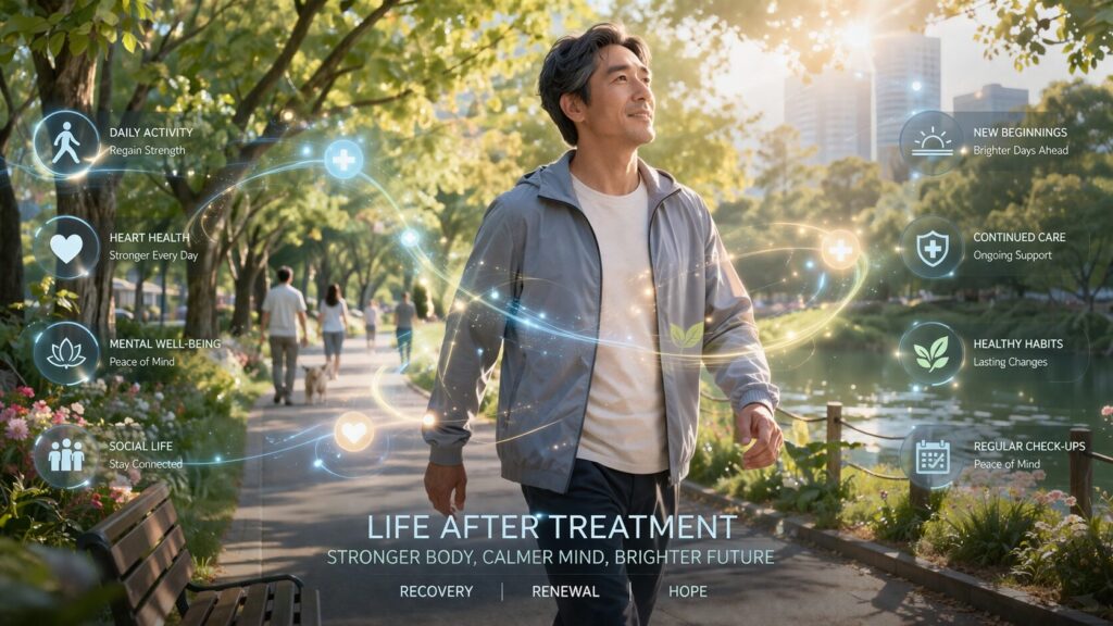 治療後の新しい始まり