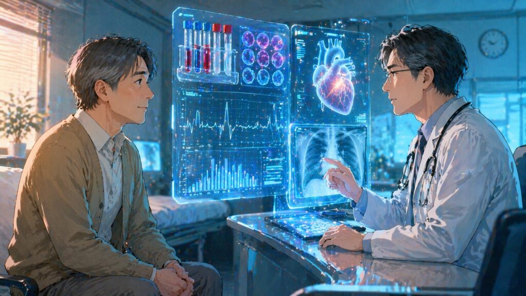 未来的な診察室の風景