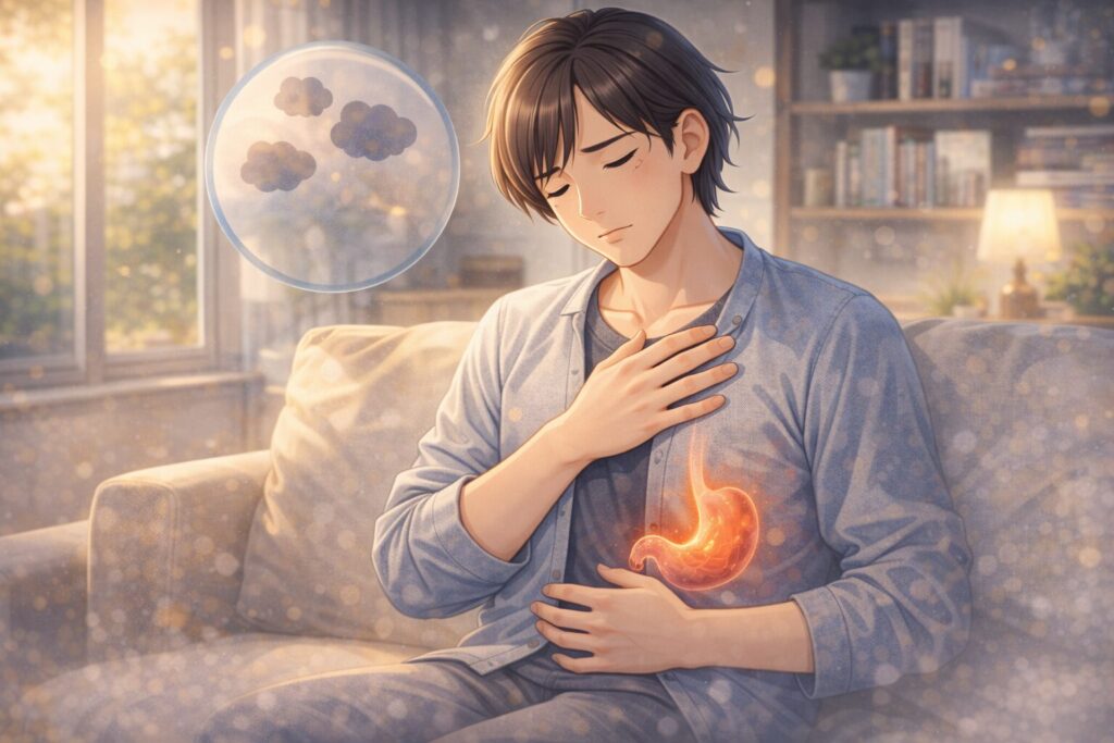 心の中の静かな不調