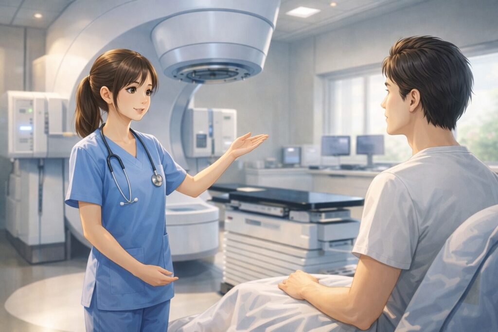 放射線治療の説明