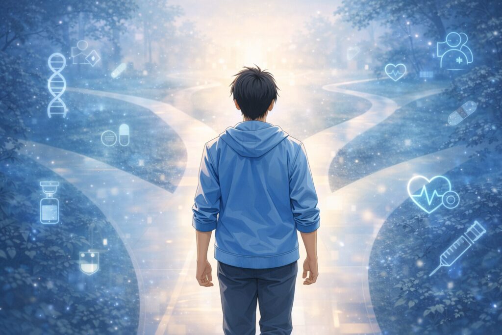 分岐点での静かな選択