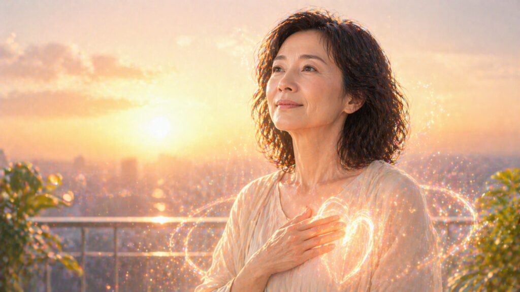 日差しの中で心温まるひととき