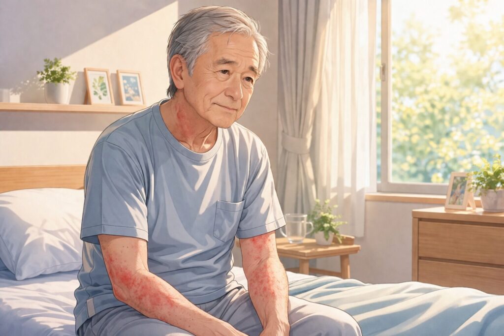 温かな光の中で静かなひととき