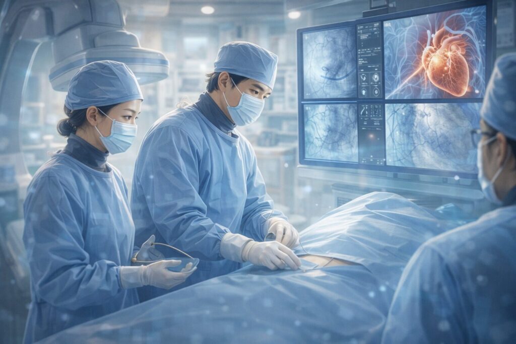 高度医療手技の現場