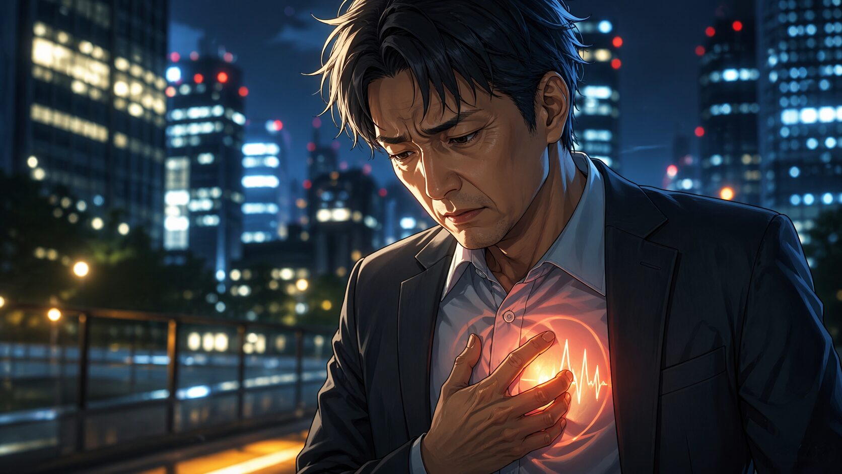 都市の夜に抱える痛み