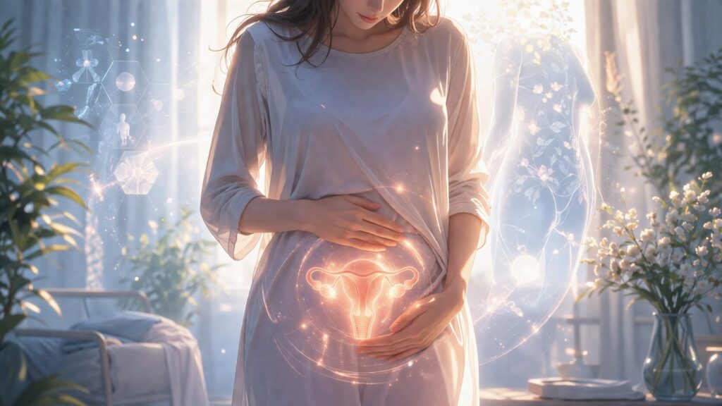 温かな光に包まれた健康の未来