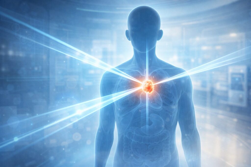 放射線治療の未来的ビジュアライゼーション