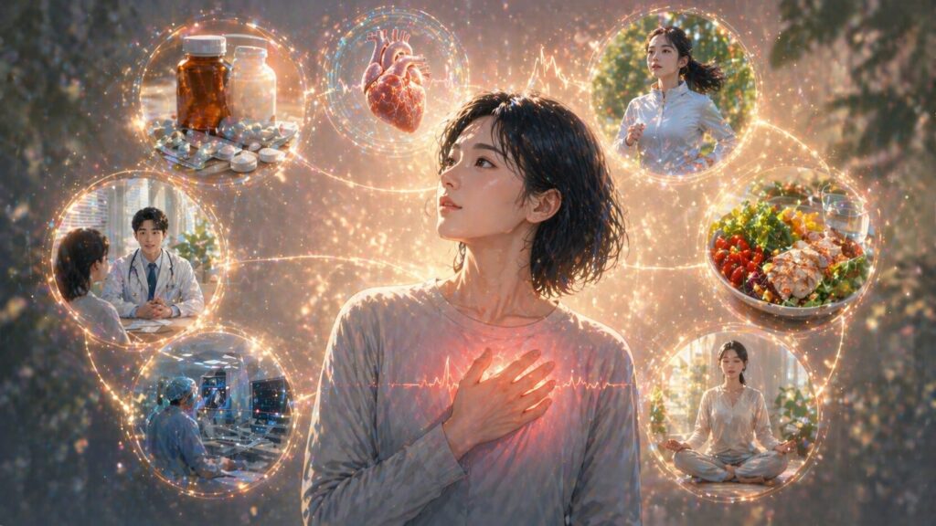 健康的なライフスタイルのビジョン