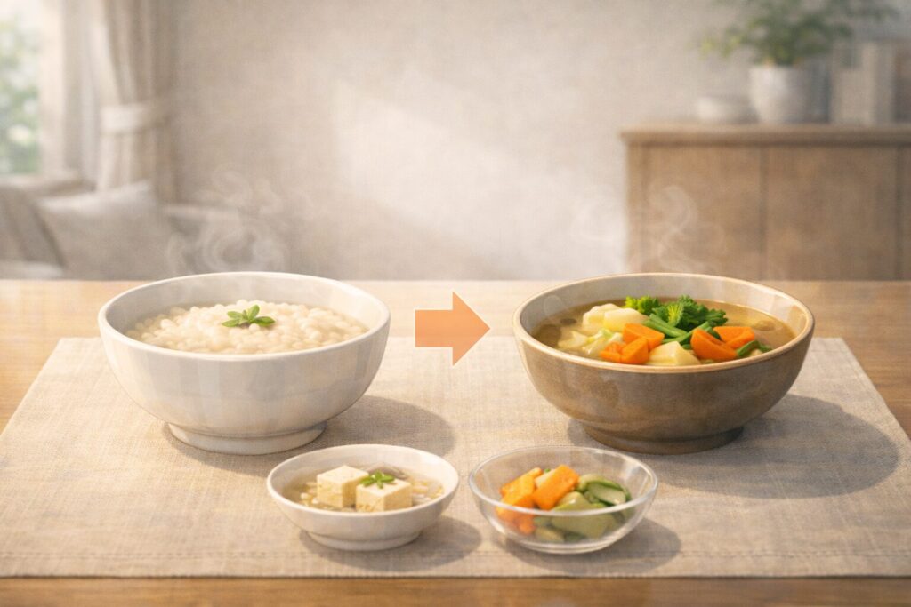 食事の選択肢比較