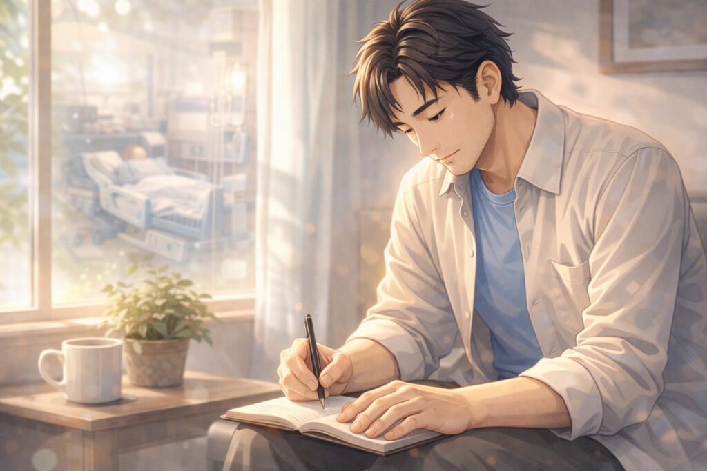 窓辺の静かなひととき (1)