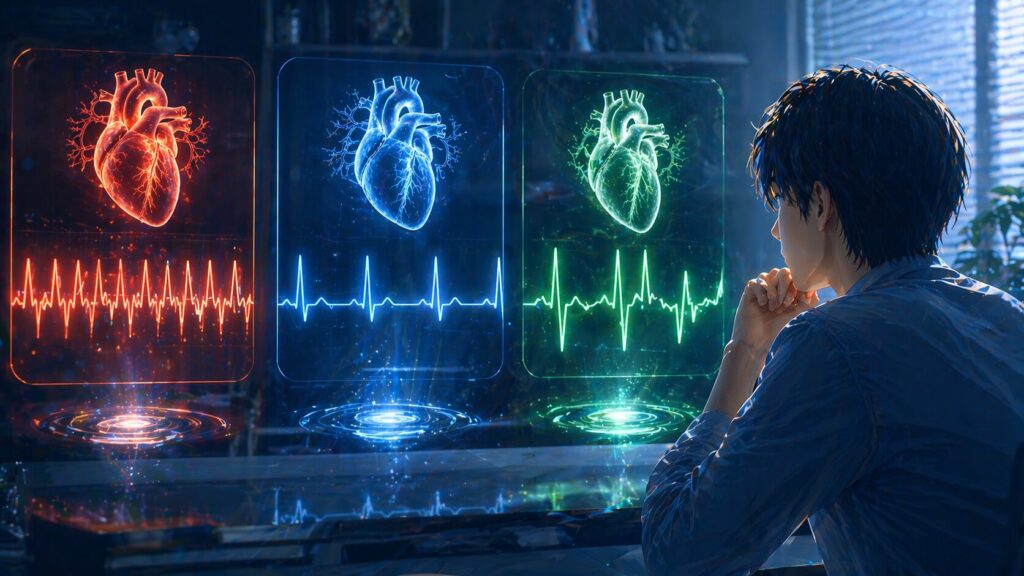 未来の医療モニタリングシステム