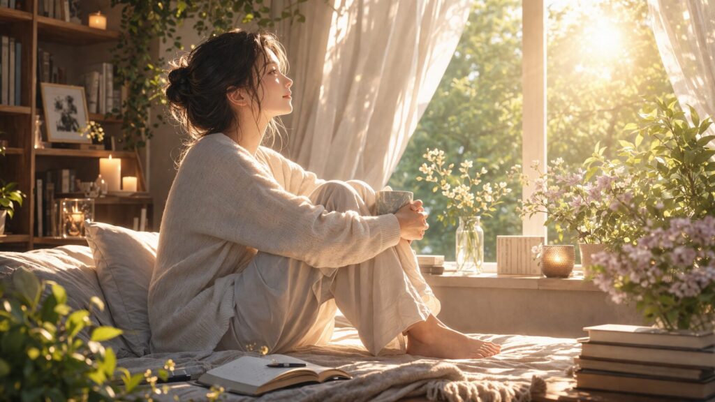 穏やかな朝のひととき (2)