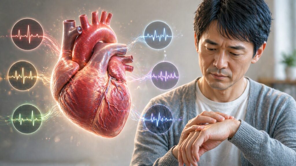脈拍チェックと心臓の理解