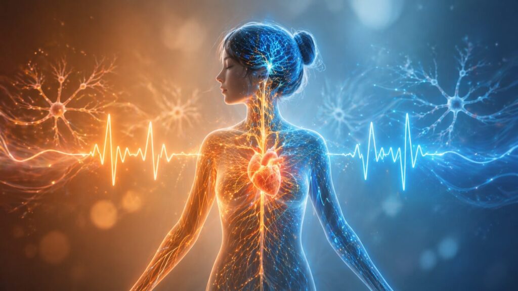 神経と心臓の光の旅