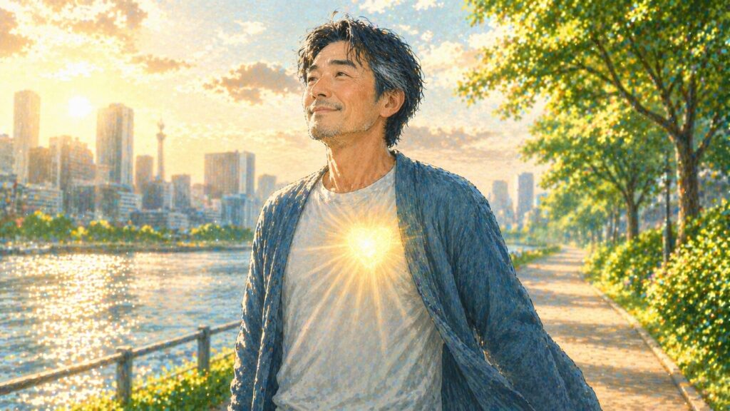 輝く心と静かな風景