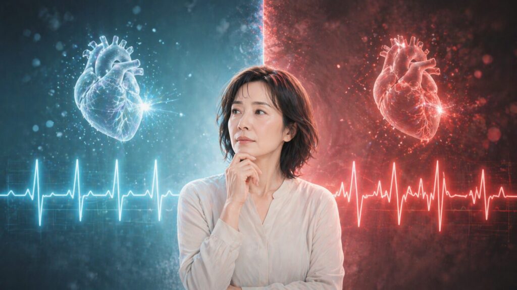 心臓の健康と対照的な環境