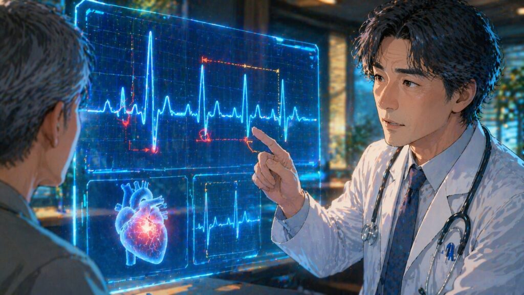 未来的な心電図解析の診断