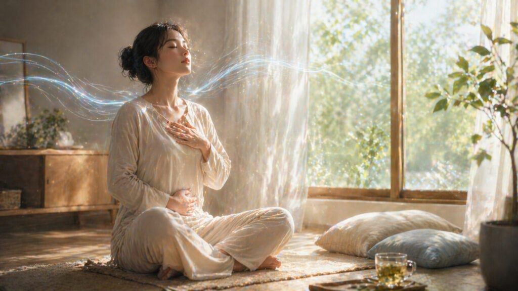 静かな瞑想の時間