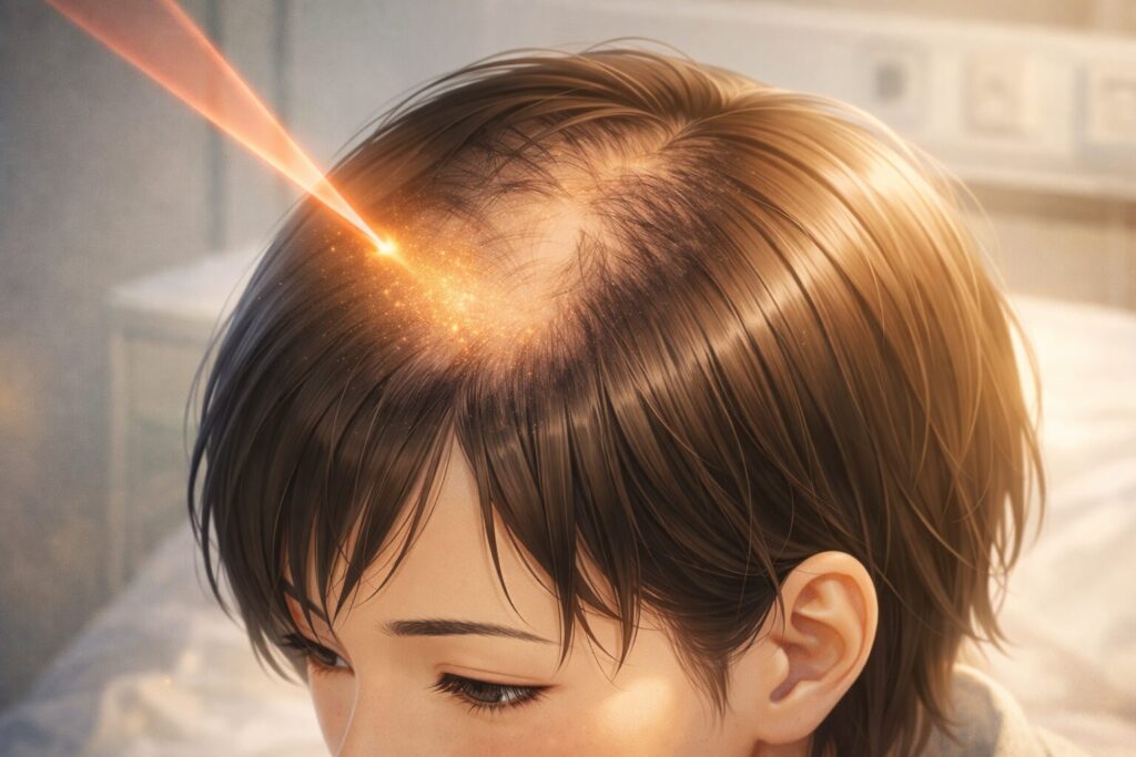 放射線による脱毛の解説