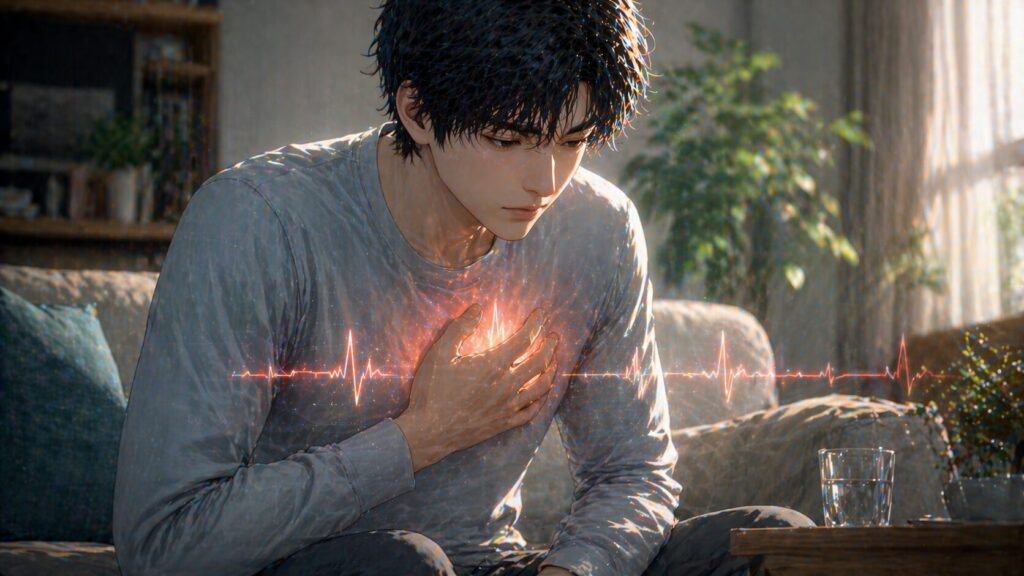 心臓の痛みと静かな思索