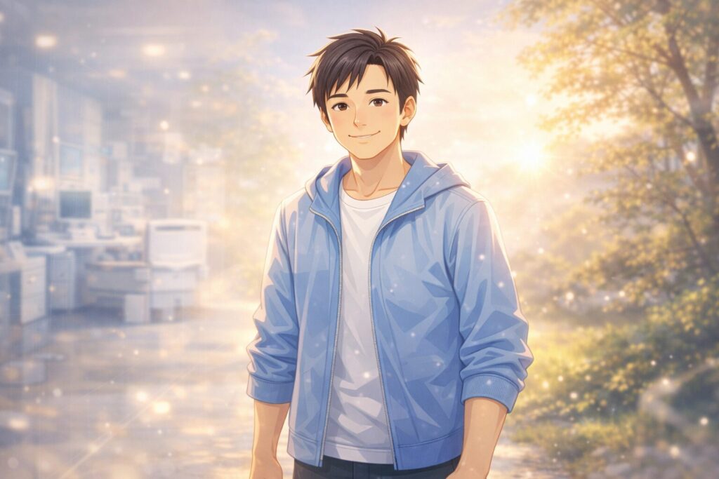 穏やかな光の中で