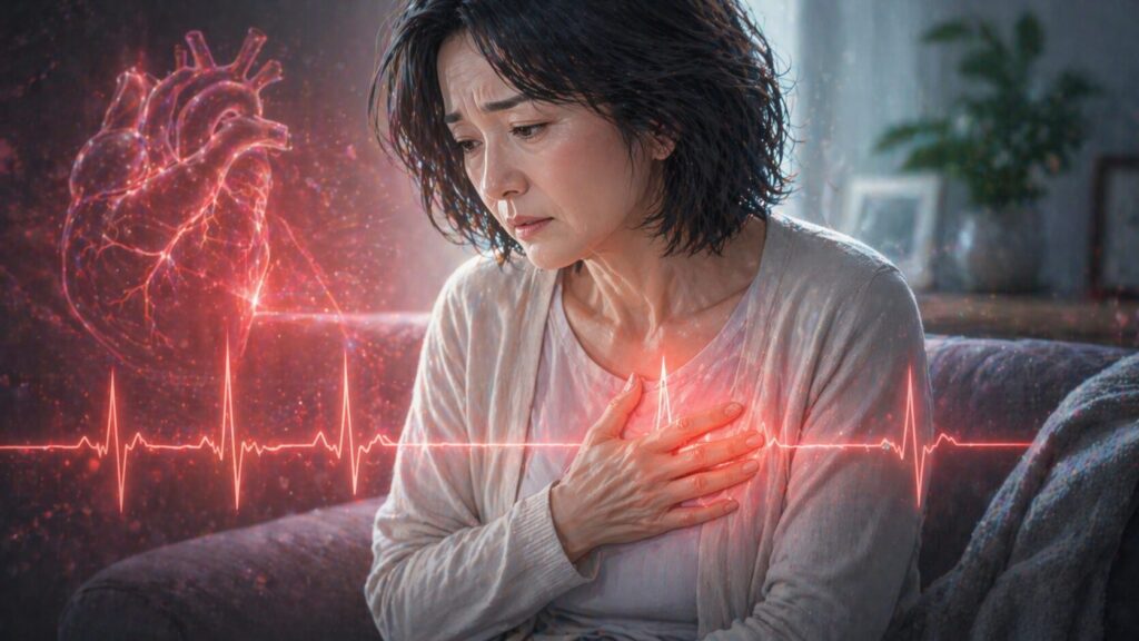 胸の痛みの警告