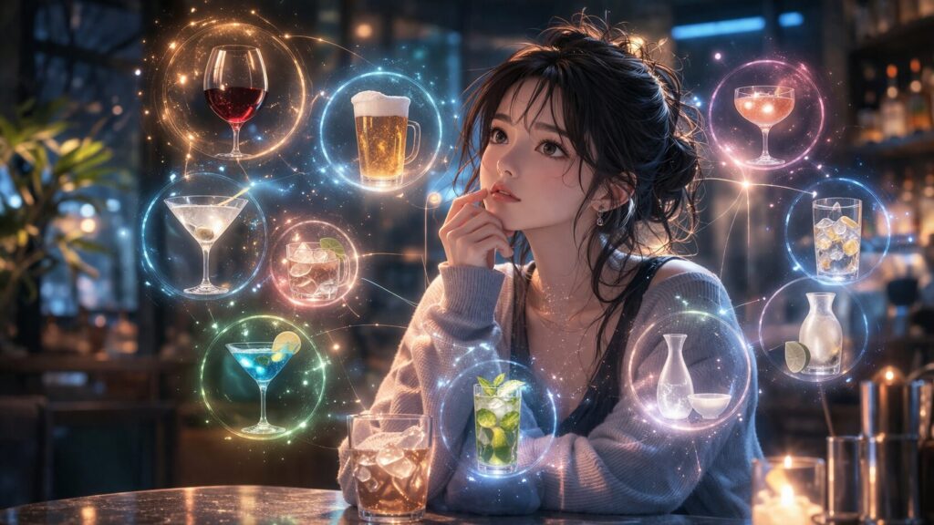 夢見る夜のバーカフェ