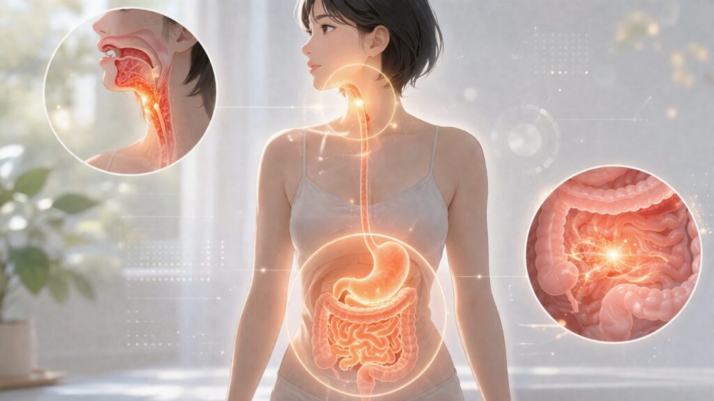 消化器系の解剖学的視覚化