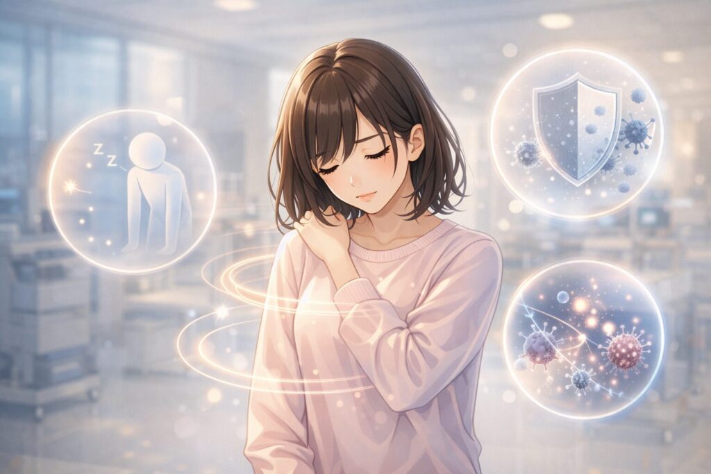 疲れた心身の象徴