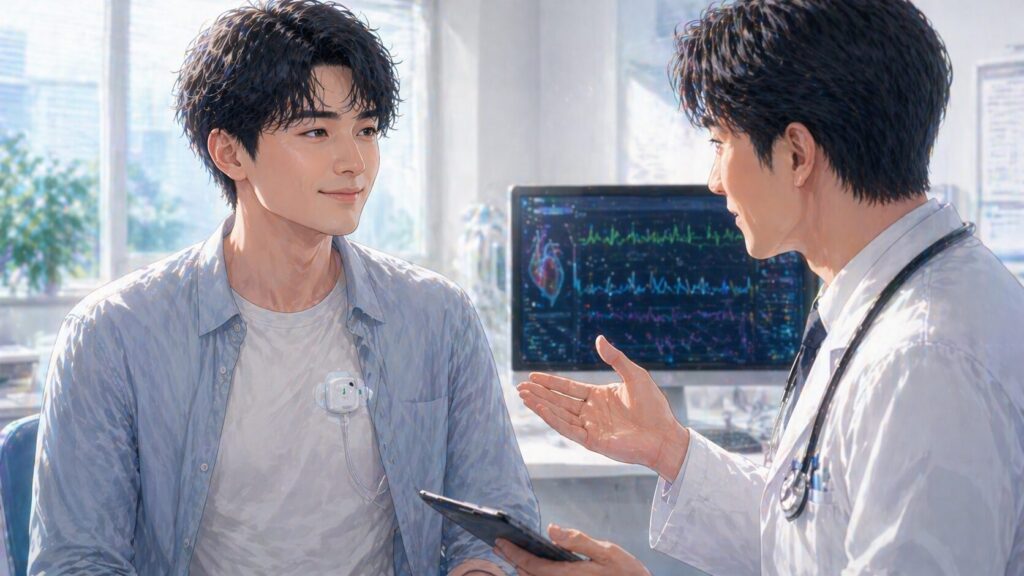 診察室の穏やかな対話