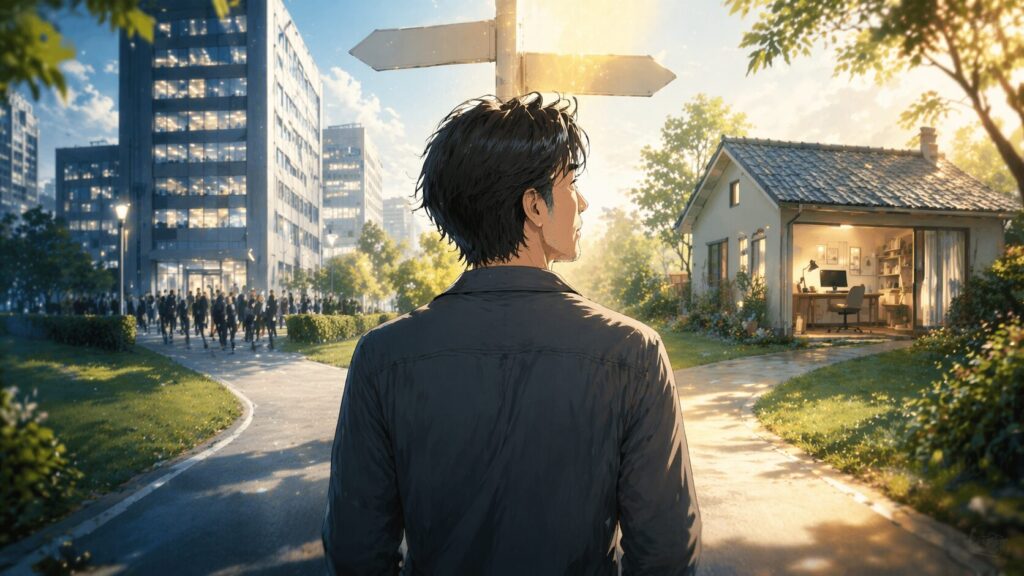 分かれ道の選択肢