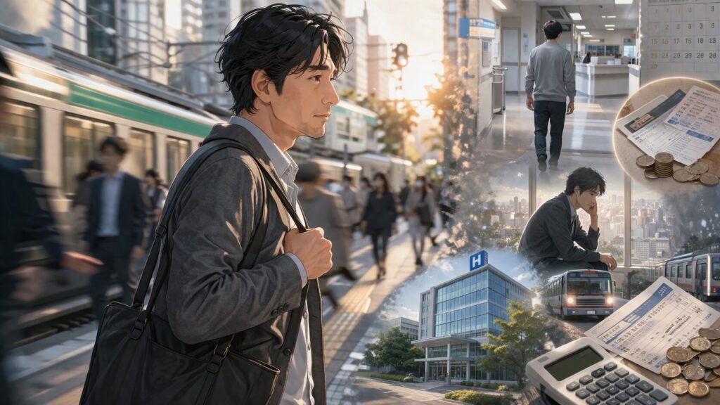 忘れられない日常と不安