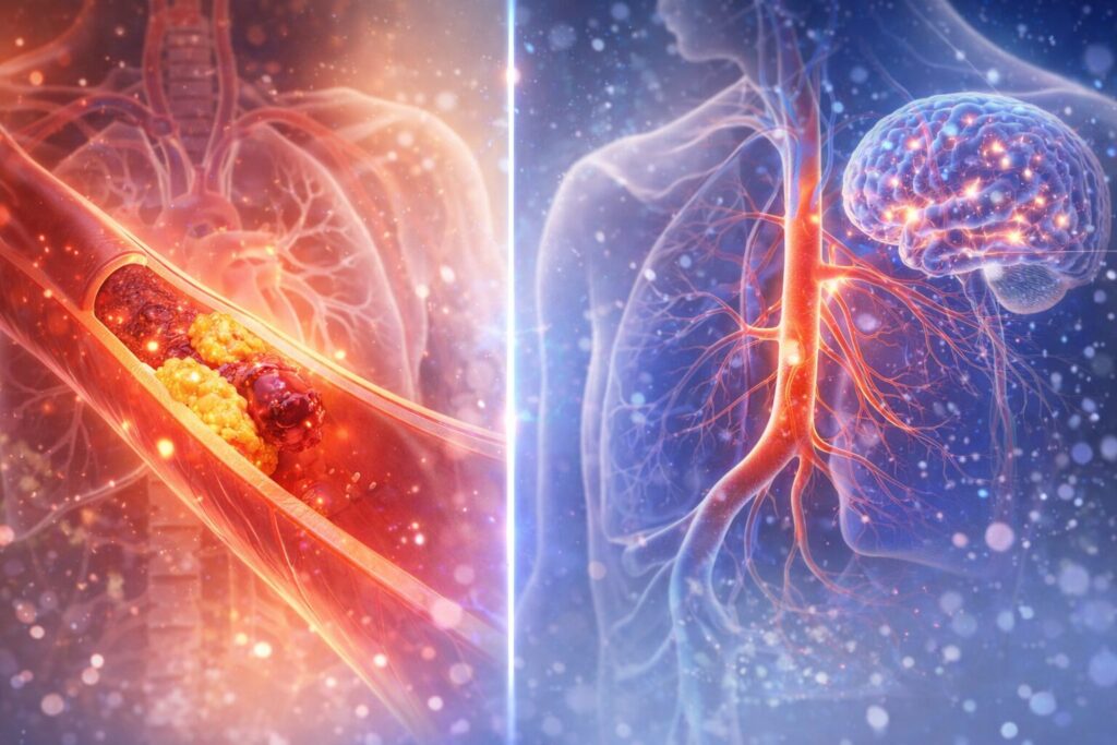 冠動脈と脳動脈の比較
